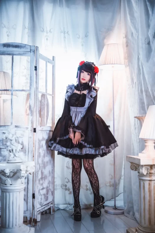 雪晴Astra 从女仆裙看角色换装